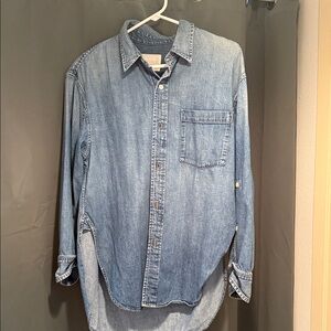 Citizens Of Humanity Light Blue Denim Shirt